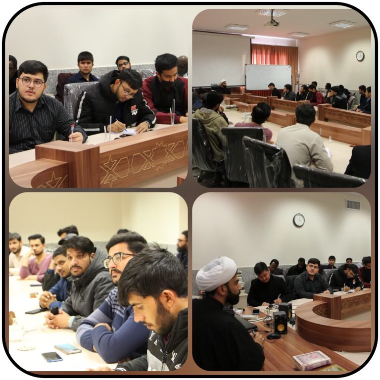 کارگاه کنشگری در فضای مجازی در جمع طلاب جامعه المصطفی